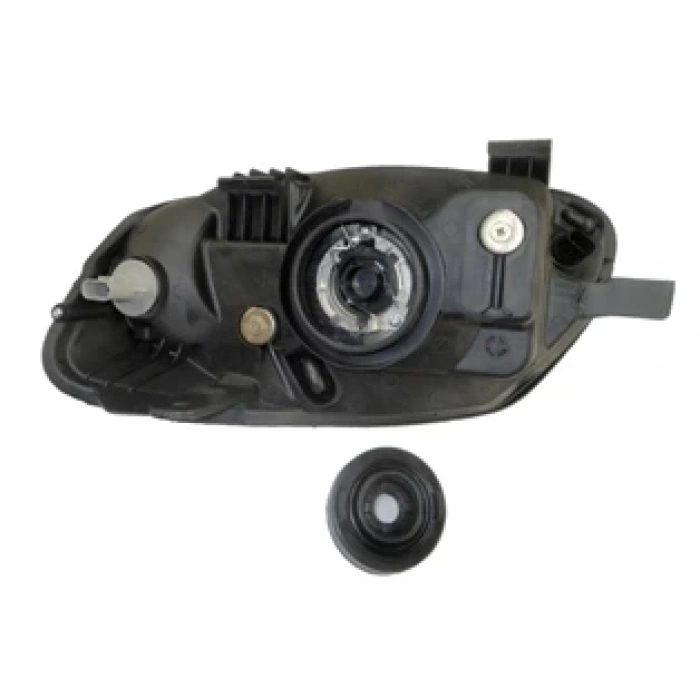 hyundai accent- admıre- 2003-2005  far lambası sağ manuel beyaz sinyallı (ıç aynası sıyah)(famella) Oem No (9211025111)