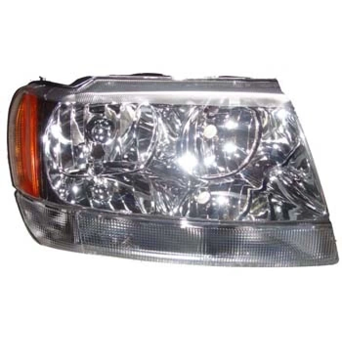 jeep cherokee- grand- 1999-2005  far lambası sağ elektrikli (lımıted) sarı sinyallı (hb4/hb3) eagle Oem No (55155942AF)