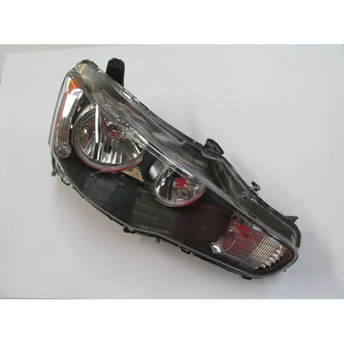 mitsubishi lancer-  2008 2016  far lambası sağ manuel sarı reflektörlü (hb4/hb3) (casp) Oem No (8301A390)