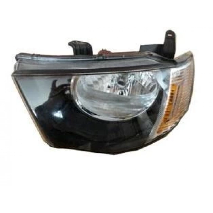 mitsubishi l200- pıck up- 2006-2009  far lambası sol elektrikli/motorlu (sarı sinyallı) (h4) Oem No (8301A691)