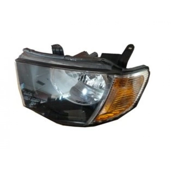 mitsubishi l200- pıck up- 2006-2009  far lambası sol elektrikli/motorlu (sarı sinyallı) (h4) Oem No (8301A691)