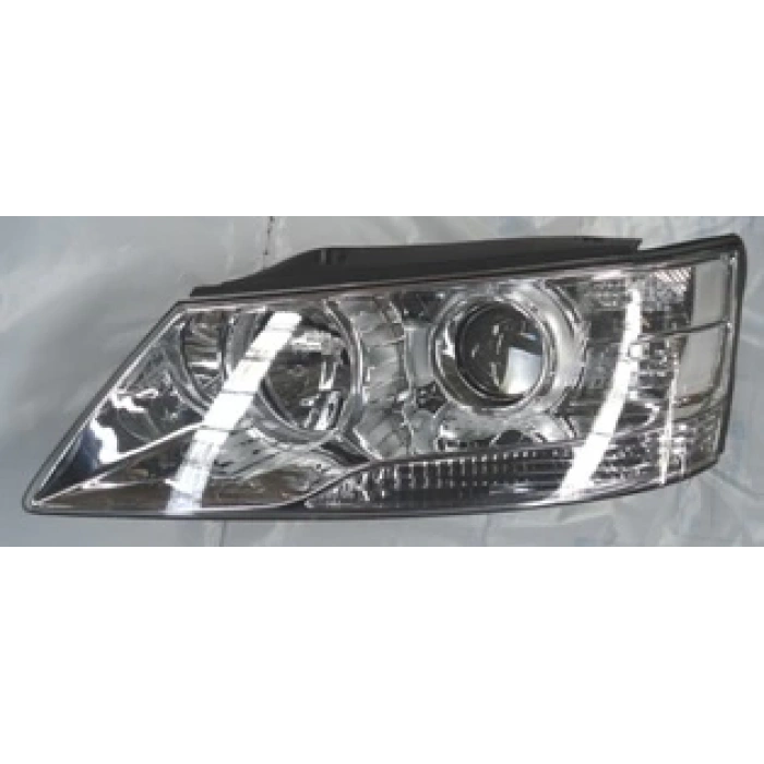 hyundai sonata-  2008 2011  far lambası sol manuel/merceklı 6fıslı (h7/h1) (famella) Oem No (921013K520)