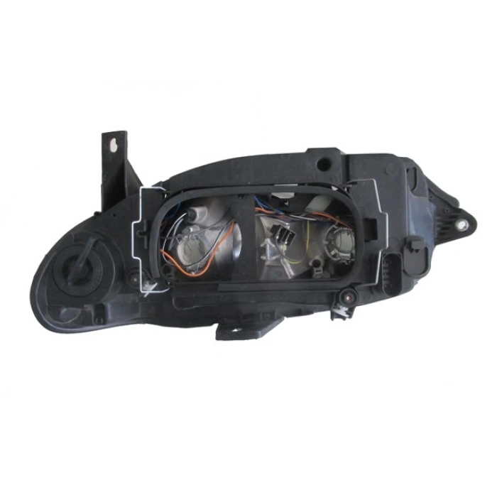 fiat albea- 2005-2013  far lambası sağ elektrikli/motorsuz (ıç aynası sıyah/nikelajlı) (5 fıslı)(valeron)