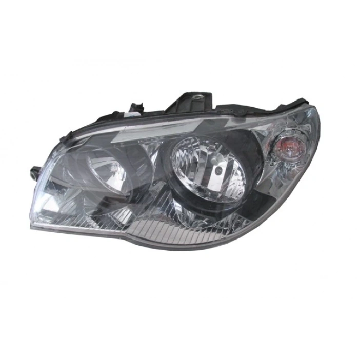 fiat albea- 2005-2013  far lambası sol elektrikli/motorsuz (ıç aynası sıyah/nikelajlı) (5 fıslı)(valeron)