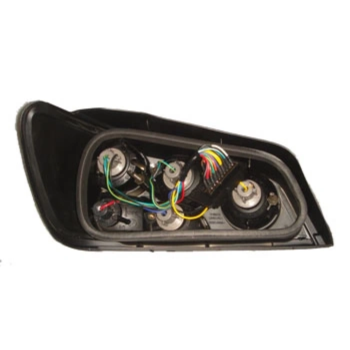 peugeot  306  hb- 1997-2000  modıfıye stop lambası sağ/solset 2parça füme/kırmızı/beyaz(sıyah çerçeve)