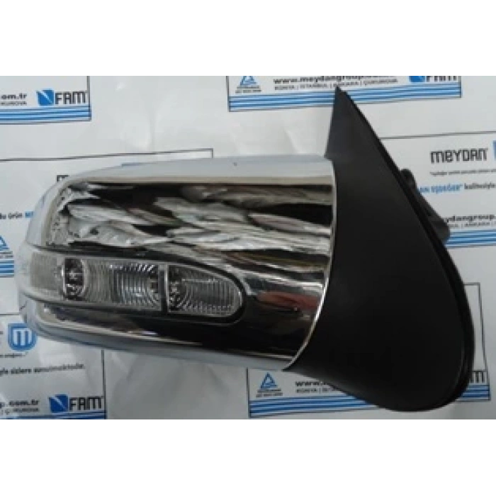 opel vectra- a- 88-1995  kapı aynası manuel/nıkelaj kapaklı/ sinyallı sağ/sol set 2parça (valeron))