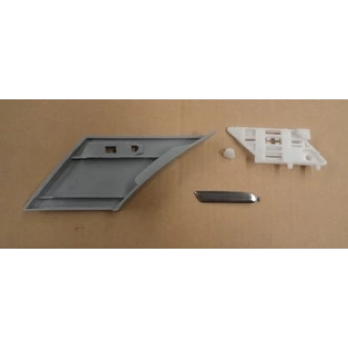 mercedes c class- c class- 2000-2007  arka çamurluk bandı sağ alt (grı/nıkelaj/kaplamalı) (tyg) Oem No (2036905462)