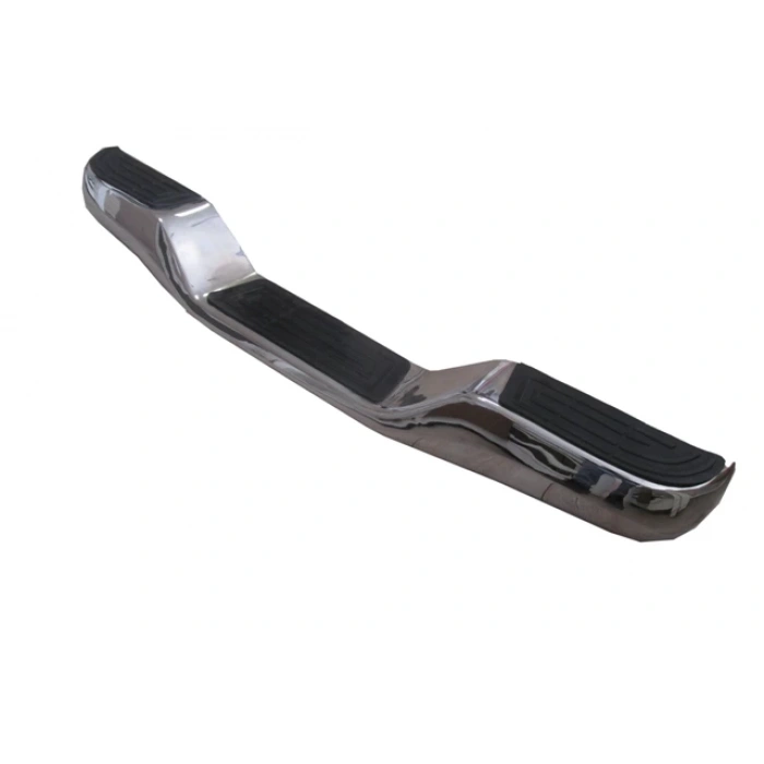 toyota hilux- pıck up ln 145  2002-2005  arka tampon (nikelajlı altı oval) (yerlı) Oem No (5210535320)