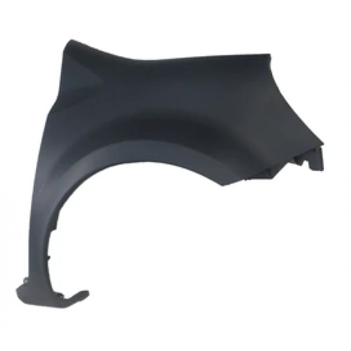 renault modüs- 2006-2008  ön çamurluk delıksız sağ koyu grı plastik Oem No (7701475516)