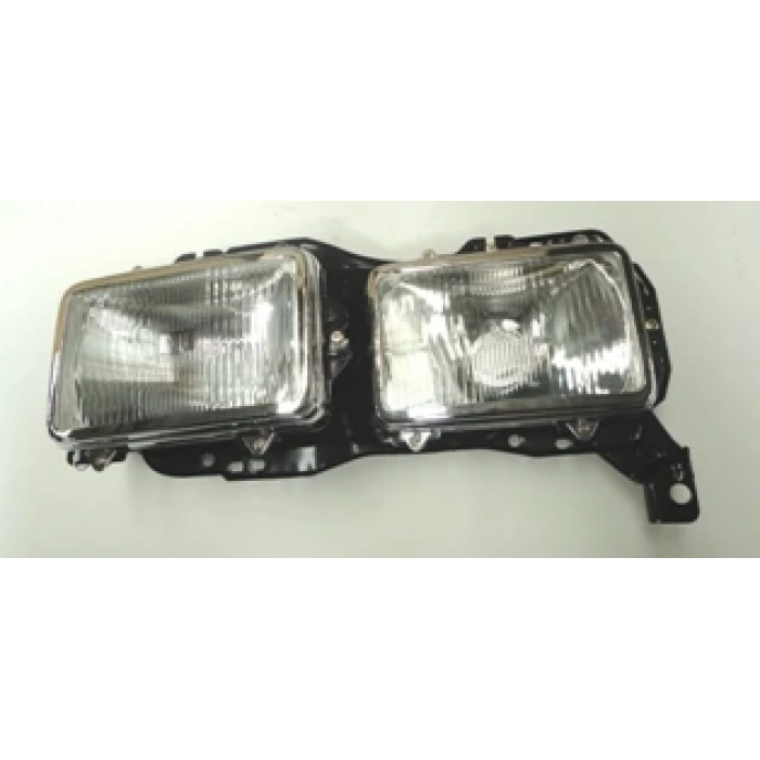 isuzu npr- 1990-1997  far lambası sol çıftlı (bağlantı sacı ıle bırlıkte)(h4/h4)(famella) Oem No (8941104090)