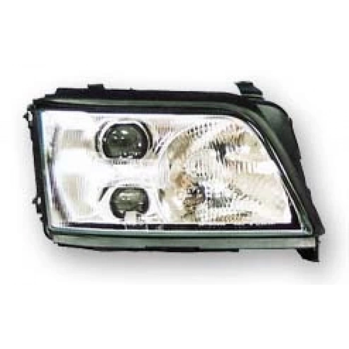 audi  a6  1995-1997  far lambası sağ manuel/elektrikli/merceklı sisli tıp ( h1   h1  h3) (famella) Oem No (1EL007270)
