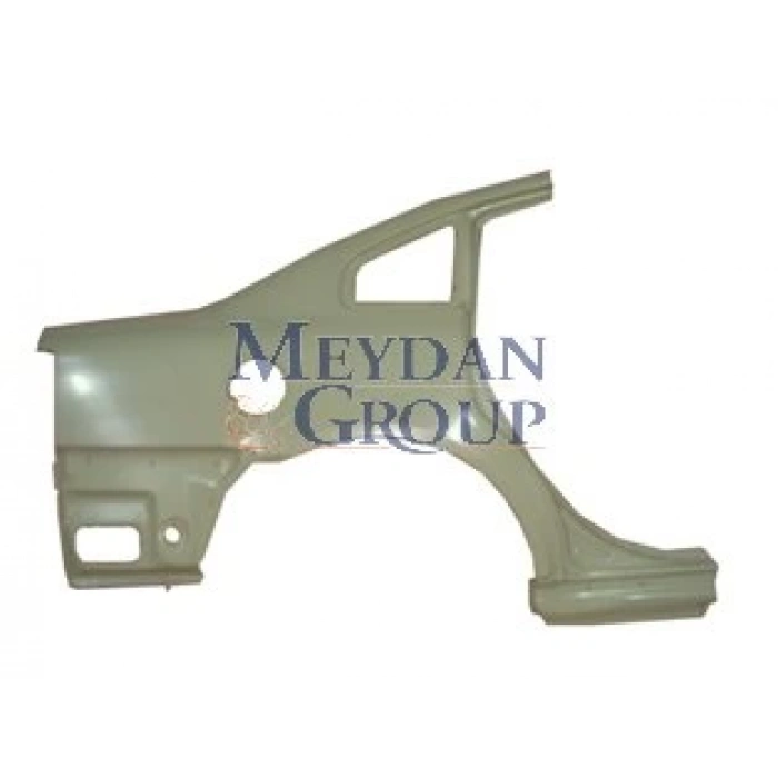 volkswagen passat- b5- 1997-2000  arka çamurluk sağ tavana kadar grı (yakıt depo kapağı delıklı) (sımyı) Oem No (3B5809844A)