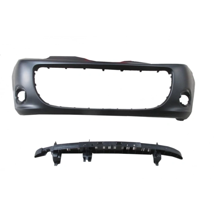 renault kangoo- 4- 2018-2021  ön tampon sıyah sıs/panjur delıklı/darbe emicilı (ıtalya) Oem No (620103839V)