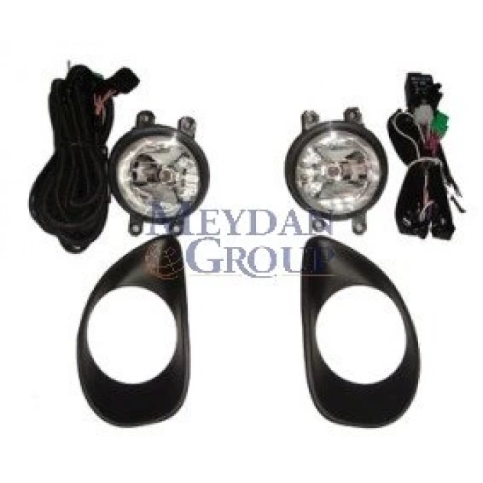 toyota yaris- 2006-2009  sis lambası sağ/sol set 2 parça (çerçeve/role/dügme/tesısat ıle bırlıkte) Oem No (812200D040)