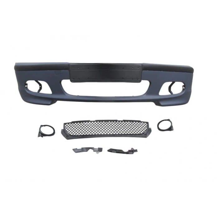 bmw 3 serı- 3 serisi- sd- 1998-2005  ön tampon astarlı (sıs delıklı/bandlı/panjurlu) (plaka plastiklı) m-tech Oem No (A51117893328S1)