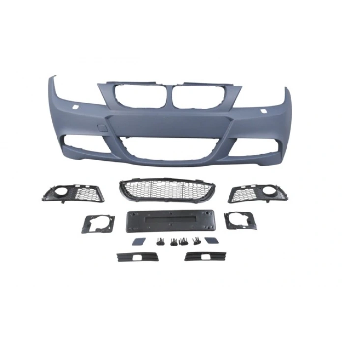 bmw 3 serı- 3 serisi- 2009-2011  ön tampon astarlı (sisli/f.yık.lı/sıs kapaklı/ızgaralı/plaka pls) m-tech/lcı Oem No (A51117900937S1)