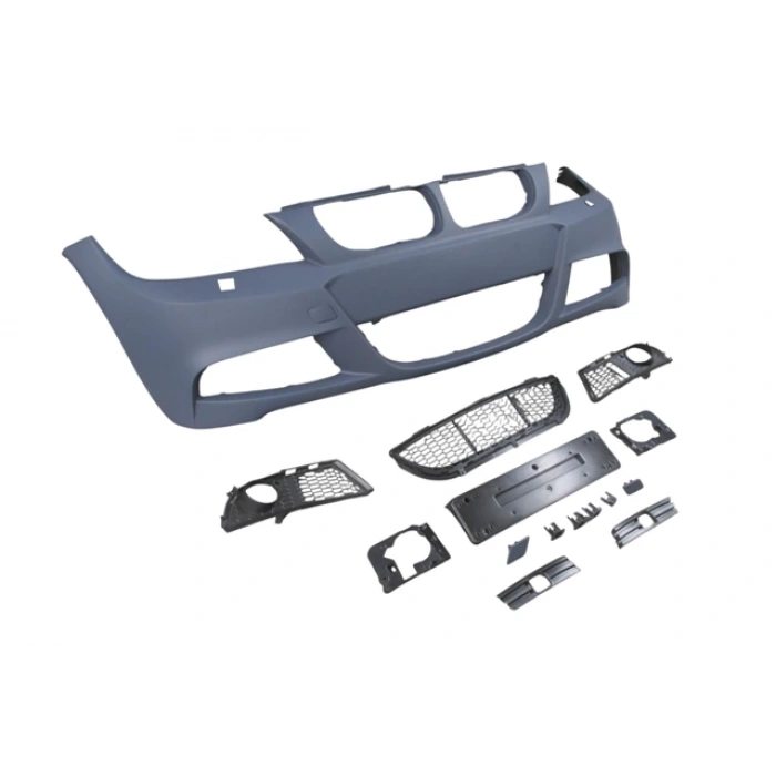 bmw 3 serı- 3 serisi- 2009-2011  ön tampon astarlı (sisli/f.yık.lı/sıs kapaklı/ızgaralı/plaka pls) m-tech/lcı Oem No (A51117900937S1)
