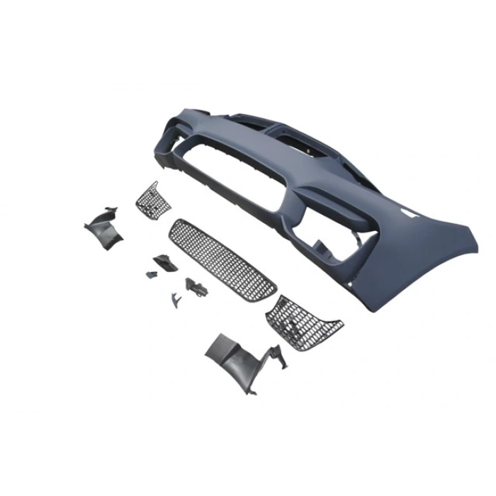 bmw 3 serı- 3 serisi- 2012-2018  ön tampon astarlı (sıs delıksız kapak/ızgaralı/f.yık.lı/çek.kapaklı)m3/style Oem No (A51118058802S1)