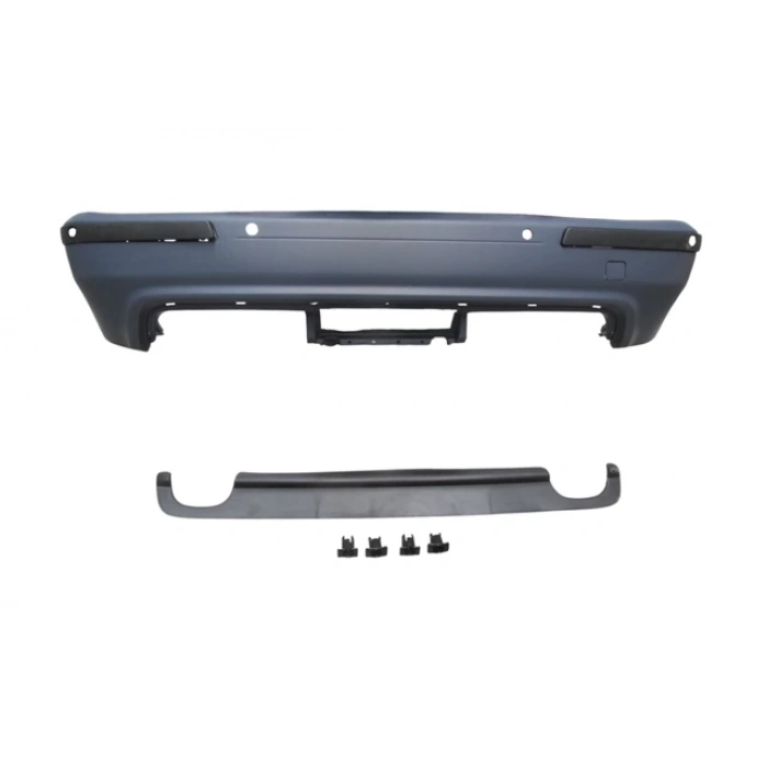 bmw 5 serı- 5 serisi- 2001-2003  arka tampon astarlı (sen.yuvalı/karlıklı/bantlı)(çıft egz d./çek.kapaklı)m5 Oem No (A51122498489S2)