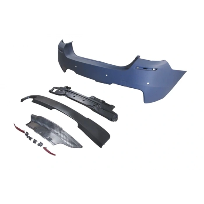 bmw 5 serı- 5 serisi- 2010-2016  arka tampon astarlı(sen.yuvalı/reflektörlü/karlıklı)(tek egz.d.lı)m-tech-lcı Oem No (A51128048594S1)