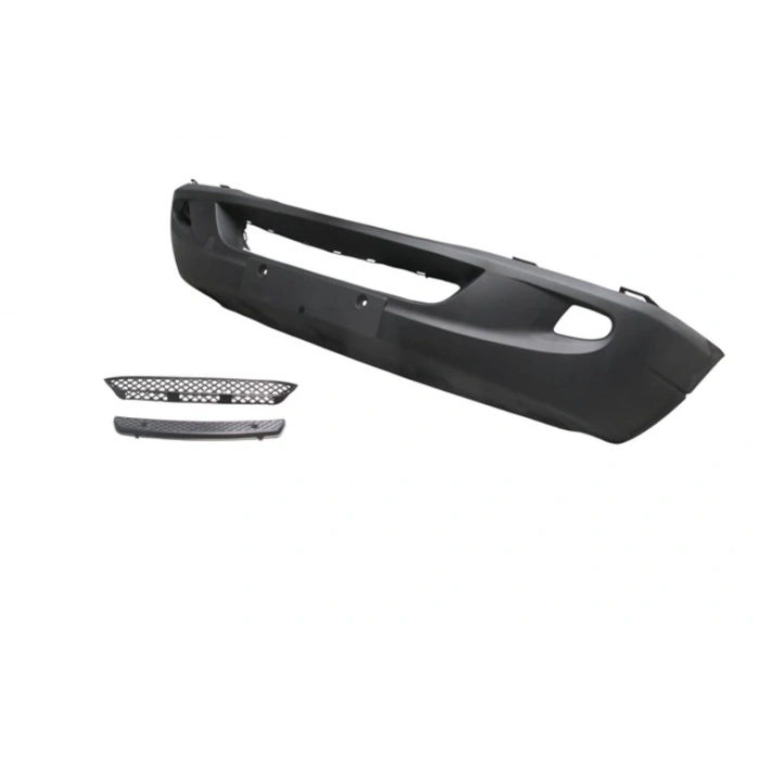 mercedes sprinter- 2007-2013  ön tampon sıyah (sıs dlıklı/ızgaralı/basamak plastiklı/çeki demirr kapaklı) Oem No (A9068800570S1)