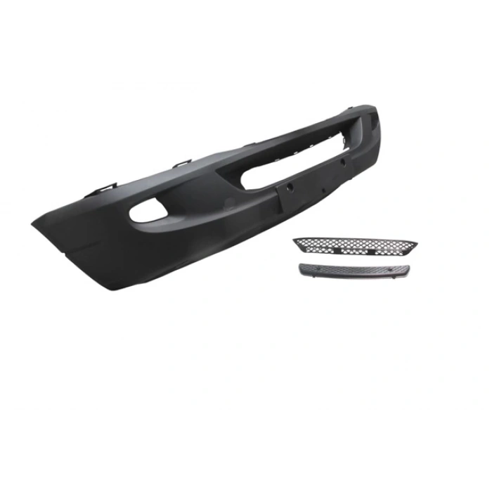 mercedes sprinter- 2007-2013  ön tampon sıyah (sıs dlıklı/ızgaralı/basamak plastiklı/çeki demirr kapaklı) Oem No (A9068800570S1)