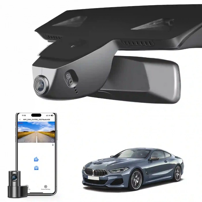 BMW G18 Elektrikli Katlanır Ayna 2018-2023 Sinyal Kamera BLIS Karartmalı Cam Sol)