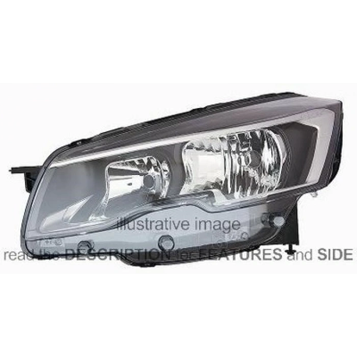 citroen berlingo- 2015-2018  far lambası sağ (e marklı)(tw) Oem No (9806306580)