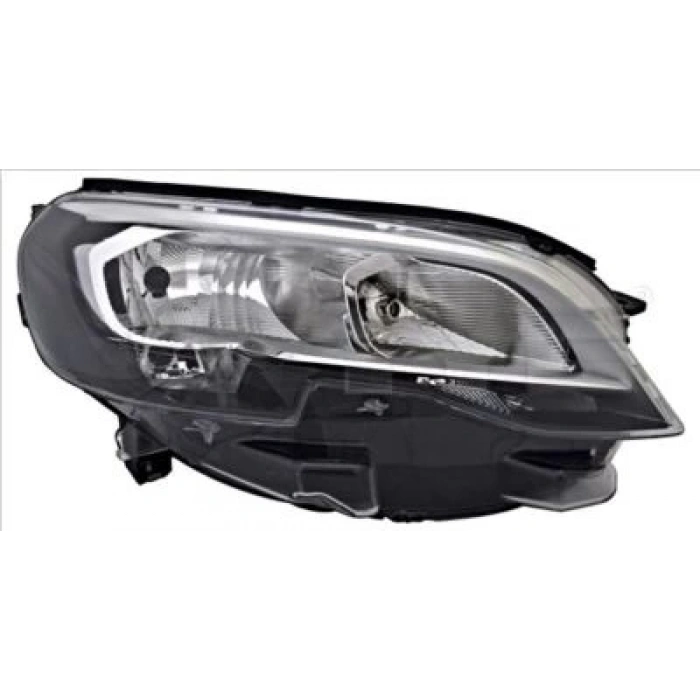 citroen jumpy- 2017-2024  far lambası sol (e marklı)(tw) Oem No (9808567780)