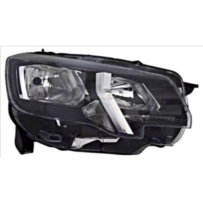 peugeot partner- van- 2019-2024  far lambası sağ (e marklı)(tw) Oem No (9816826880)