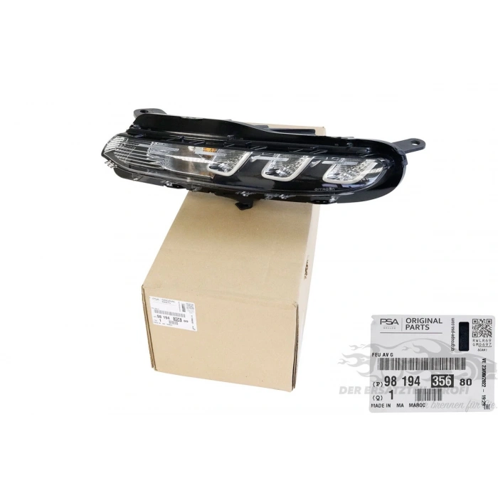 citroen berlingo- 2019-2024  gündüz farı sağ (ledlı)(e marklı)(tw) Oem No (9819435580)