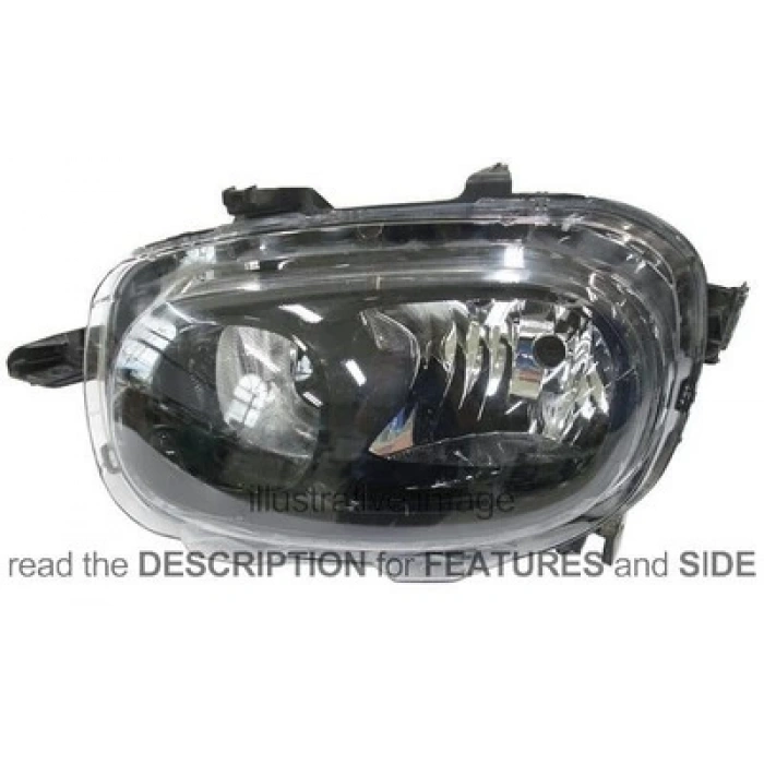 citroen  c3  2016-2020  far lambası sağ (e marklı)(tw) Oem No (9820059280)