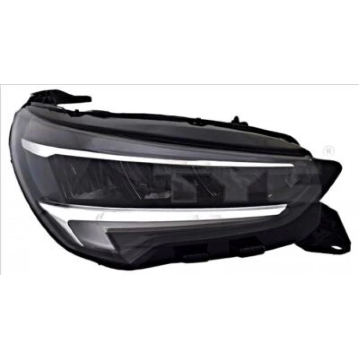 opel corsa- f- 2020-2023  far lambası sağ ledlı (e marklı)(tw) Oem No (9829522580)