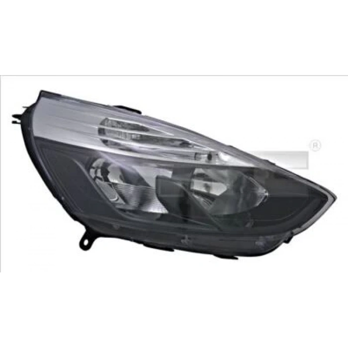 Renault Clio IV 2012- Far Sağ Elektrikli Siyah (H7/H1) Oem No (260103127R)