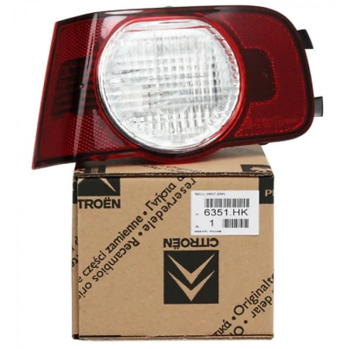 Peugeot Partner / Citroen Berlingo 2008-2012 Sağ Tek Kapı Stop Lambası Oem No (6351FH)