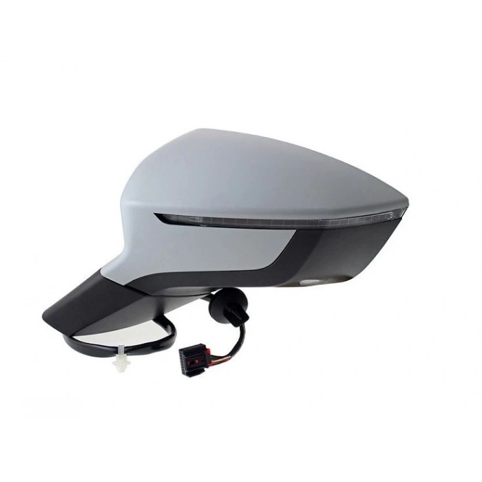 Skoda Superb 2015-2024 Elektrikli Isıtmalı Astarlı Katlanır Hafızalı Yan-Alt Lambalı Sağ Dış Dikiz Aynası Oem No (3V1857508C)