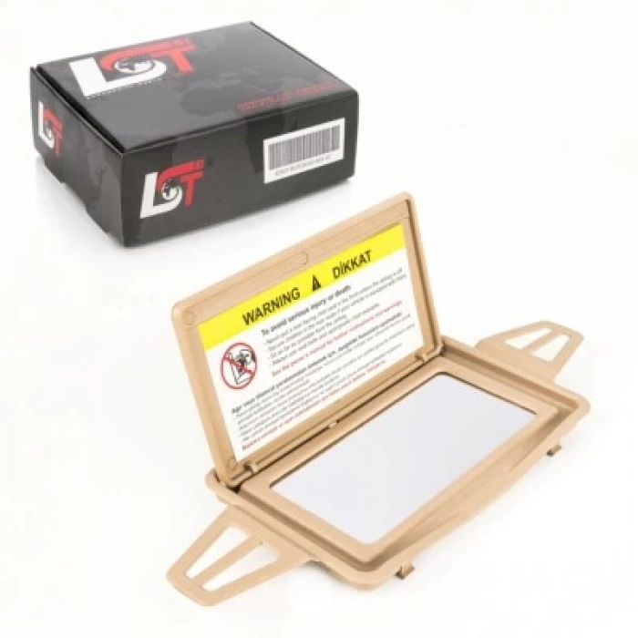 mercedes e class- w210- 1996-1999  güneşlik ıçı ayna kapağı grı sağ/sol set 2 parça Oem No (A2118110110)