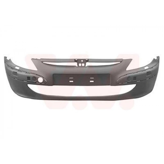 Peugeot 206+ (Plus) 2009 Sonrası Tampon Ön Sisli (Izgara+Bant+Set) Oem No (7401RY)