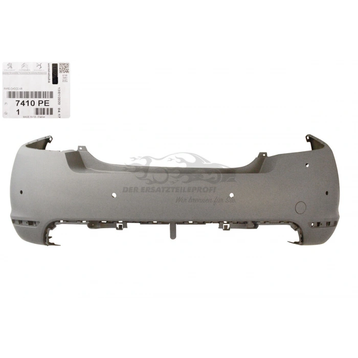 peugeot 206 plus- hb- 2010-2013  arka tampon sıyah band delıklı (tw) Oem No (7410HC)