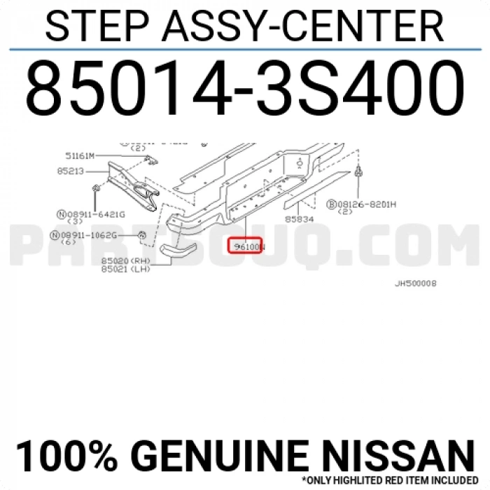 Hyundai H100 KMY 1997 Sonrası Kapak Hidrolik Konsol Oem No (8487043800AQ)