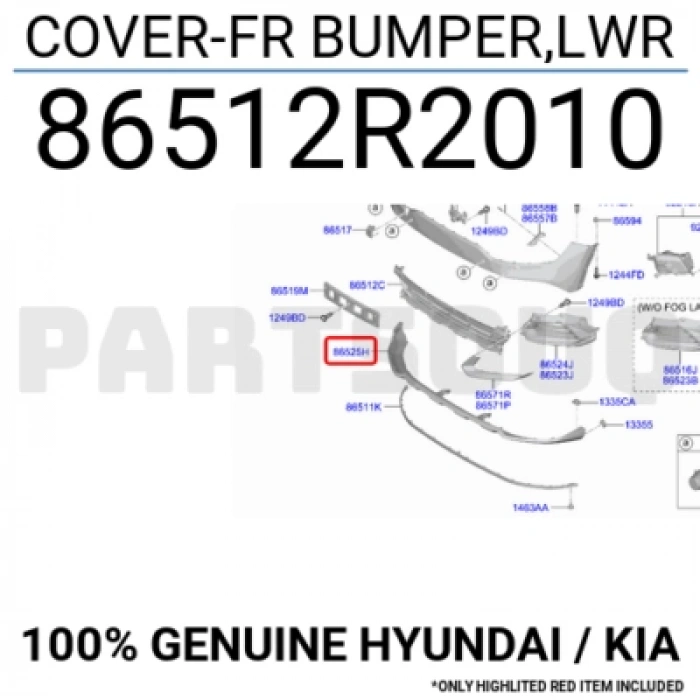 kia sportage- 2022-2024  karlık (mat sıyah) (tyg) Oem No (86512R2000)