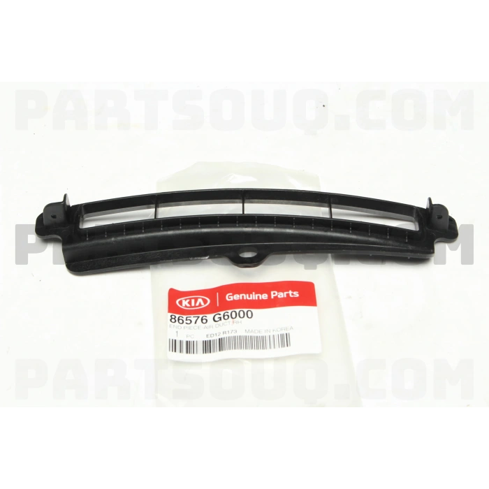 Kia Picanto 2017 sonrası ön sol tampon hava giriş bakaliti (sis yanı) Oem No (86575G6000)