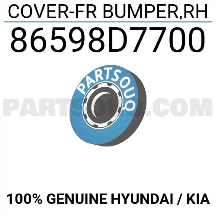 Hyundai Tucson 2019-2020 N-Line sol ön tampon çıtası (dodik) Oem No (86595D7700)