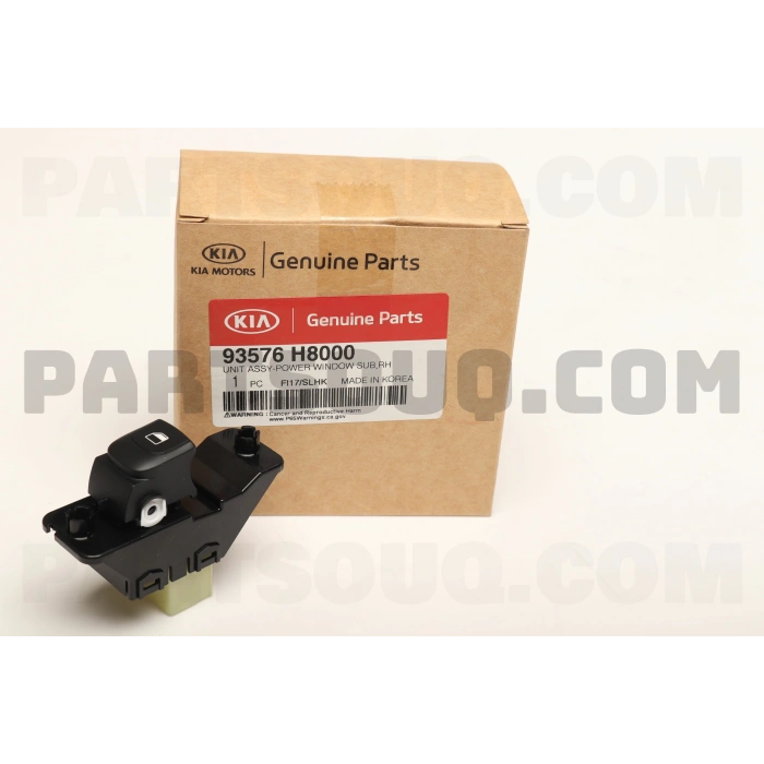 hyundai i20 2020-2021 sonrası sol cam açma düğmesi Oem No (93571Q02104X)