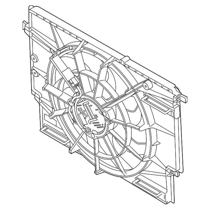 Volvo XC90 II D4 D5 T5 T6 2014- Fan Motoru Oem No (31657772)