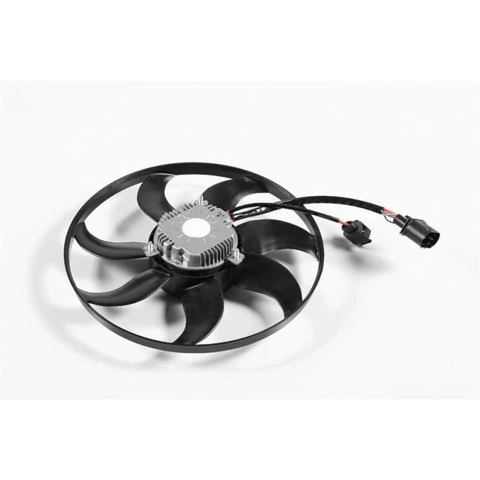 VW Golf5 Golf6 Jetta Passat Caddy A3 Leon CAYC-CAYD-CBZA-CBZB 1.2TSI-1.6TDI 2004-2013 Fan Motoru Komple Set (Sol+Sağ+Davlumbaz) Oem No (1K0959455)