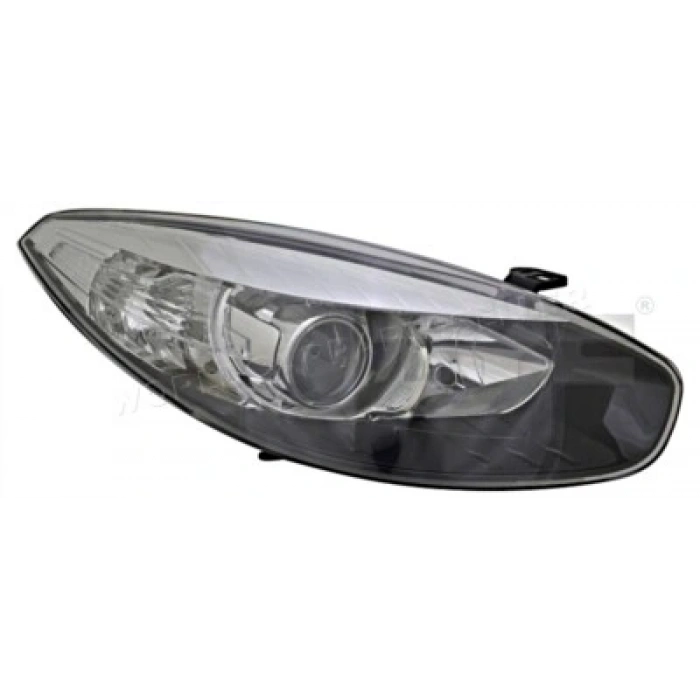 Renault Fluence 2013- Siyah Çerçeveli Mercekli Far Sağ Oem No (260101331R)