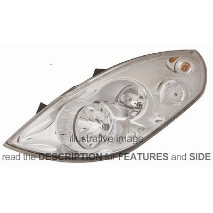 Renault Master Iıı 2009- Far Manuel Sol Oem No (260608210R)