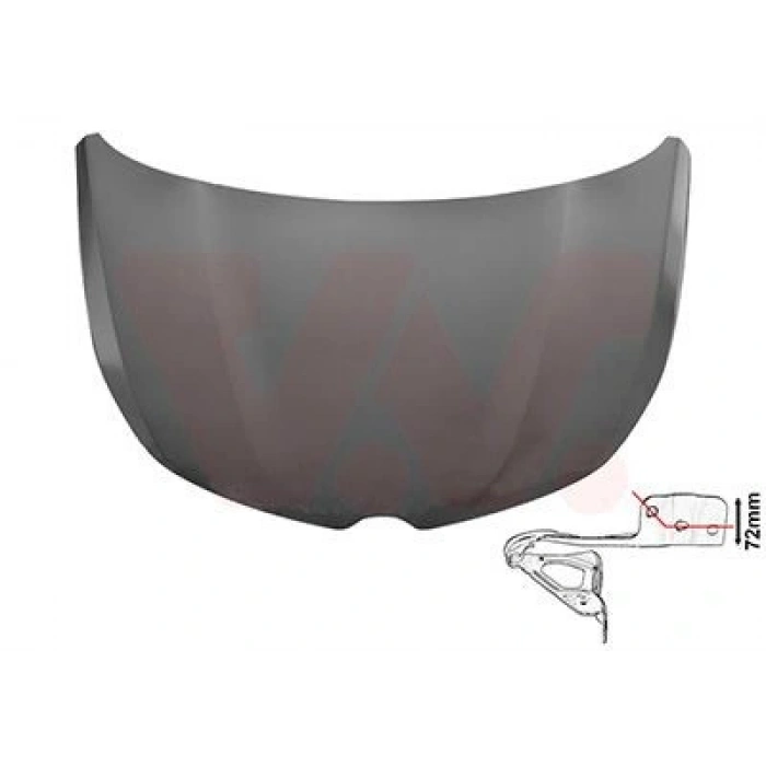 Renault Clio Hatchback 2019- Motor Kaputu Oem No (651003246R)