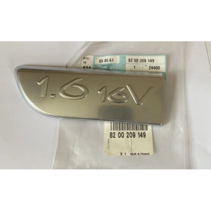 Renault Megane 1.6 V Krom Yazı Sol 2003- Oem No (8200209149)
